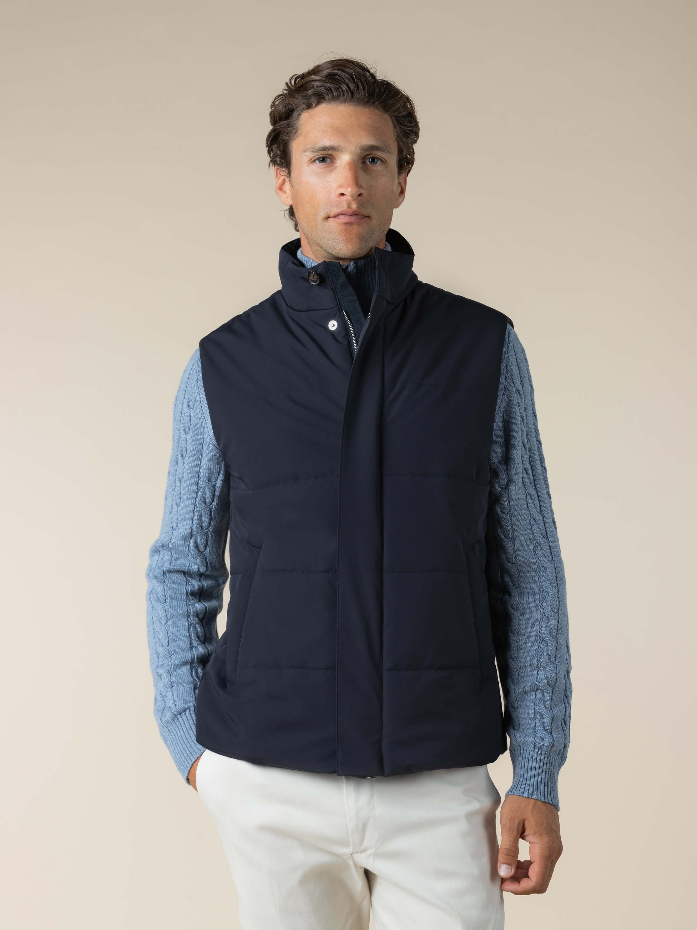 Denham Vest - Navy