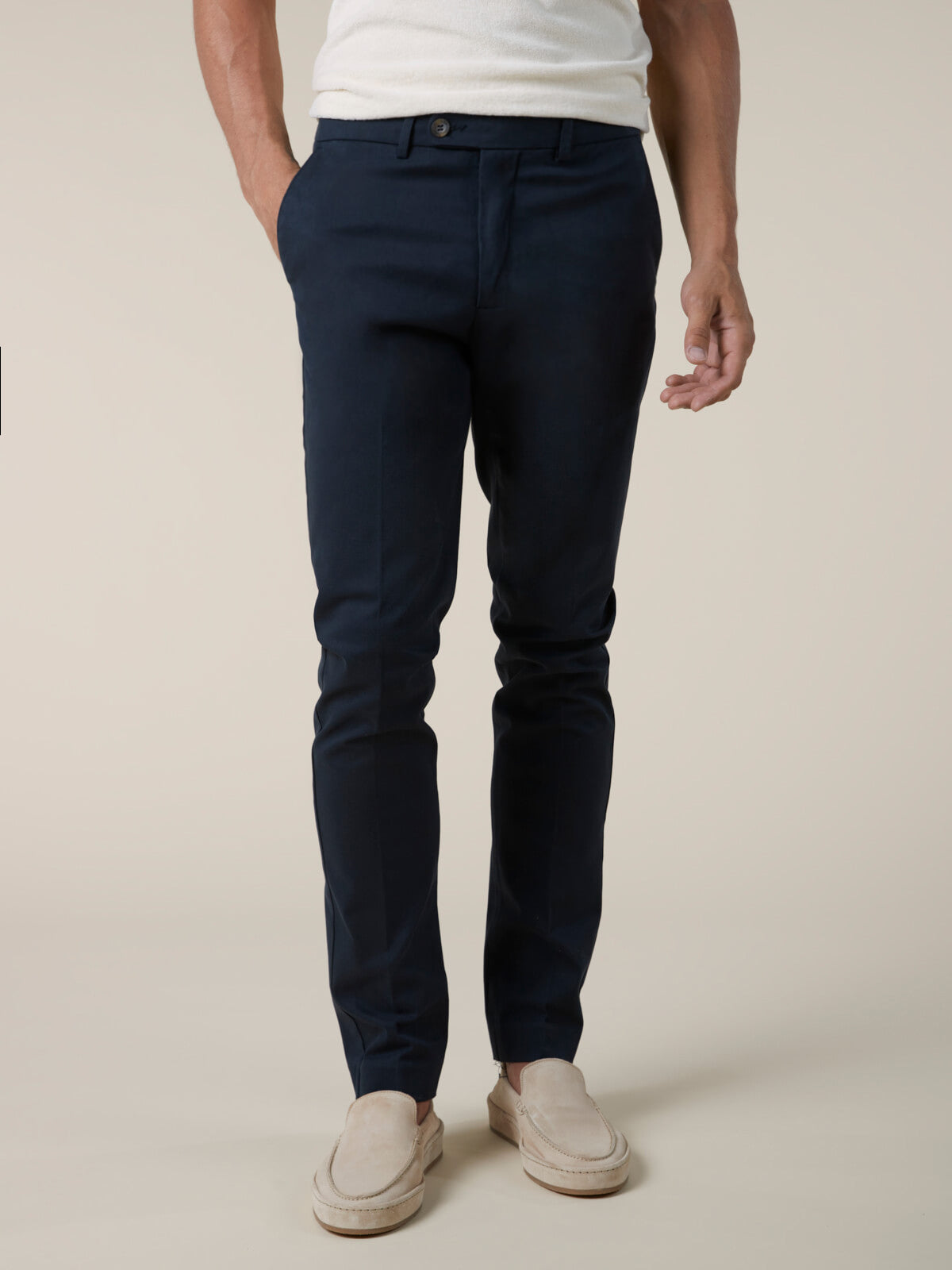 Zaide Trousers - Navy