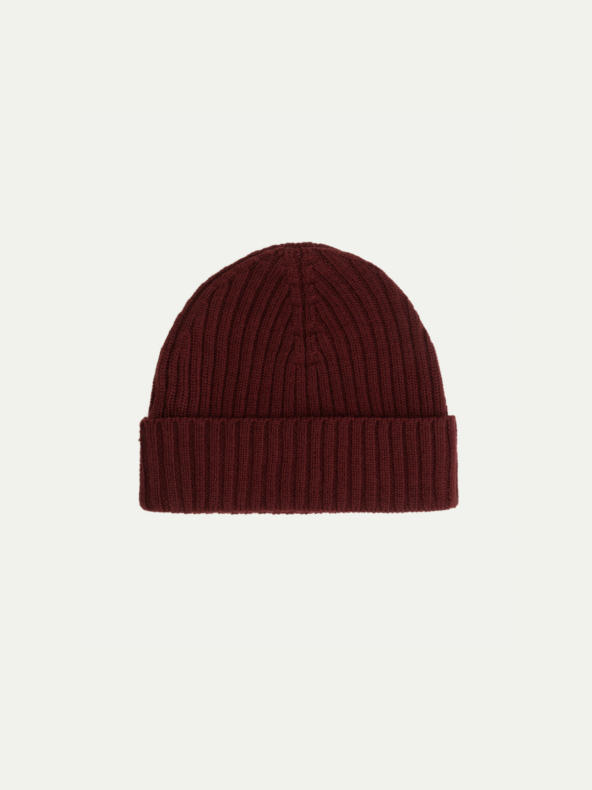 Terry Beanie - Burgundy