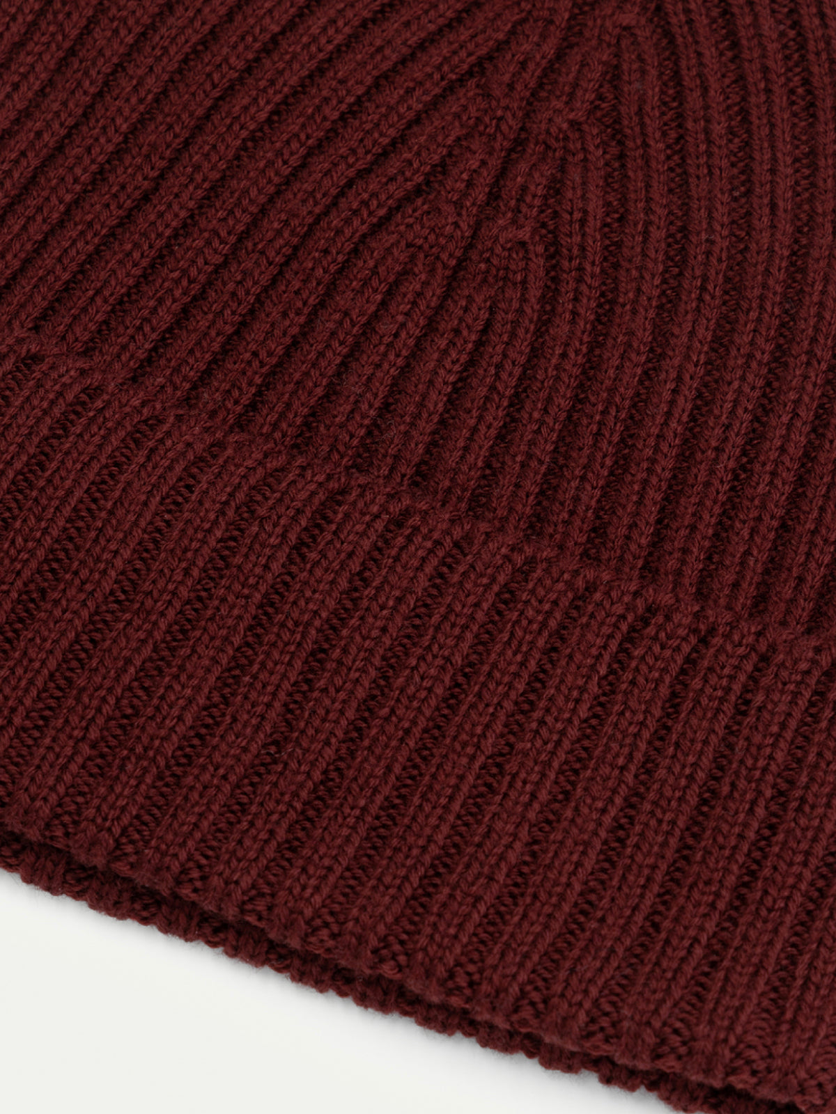 Terry Beanie - Burgundy