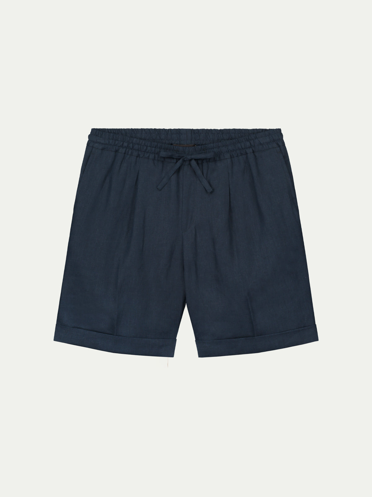 Vito Linen Shorts - Navy