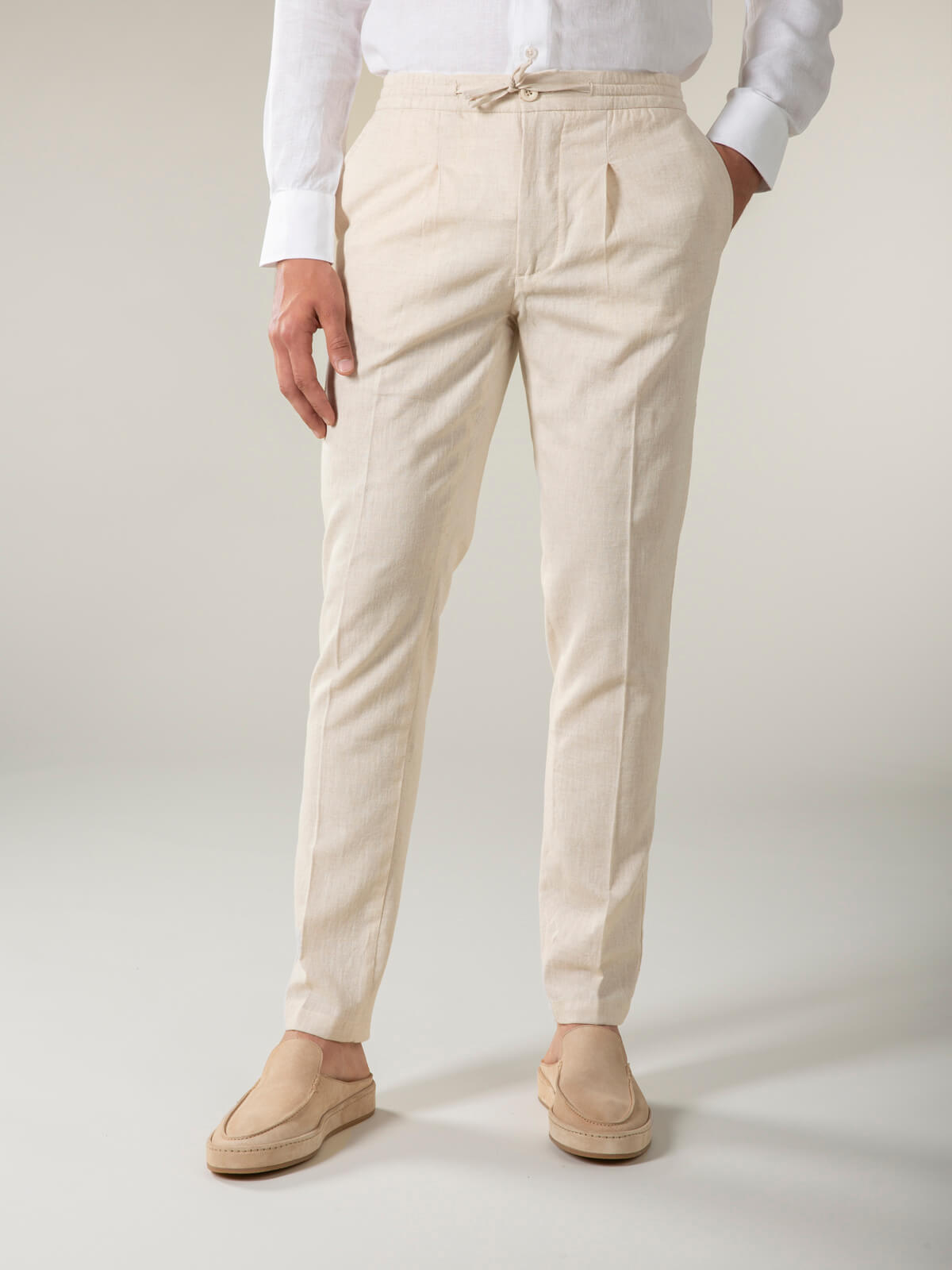 Hudson Trousers - Beige