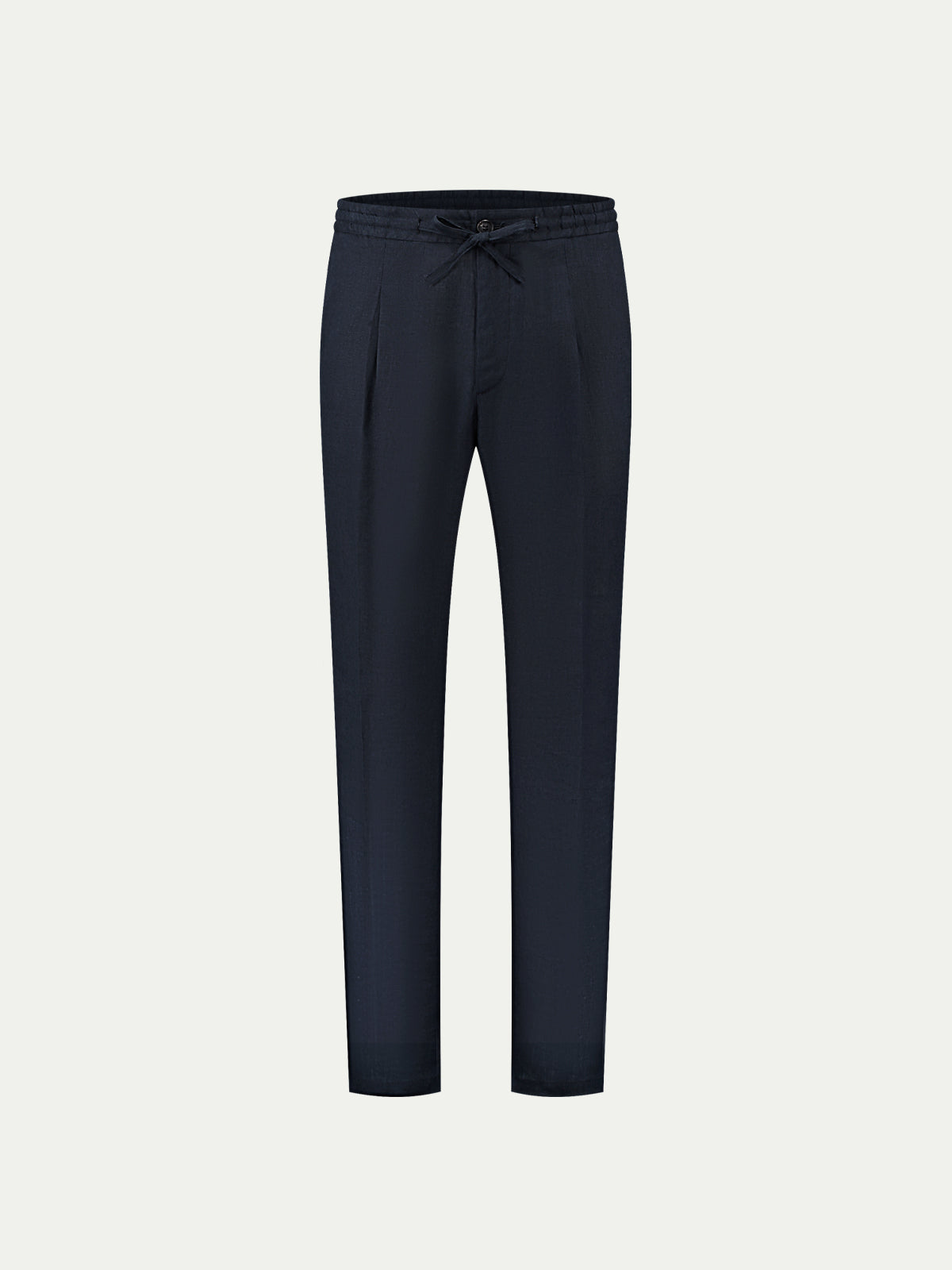 Valia Linen Trousers - Navy