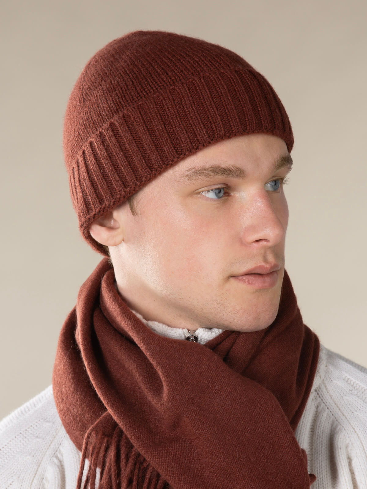 Lasse Beanie - Maroon