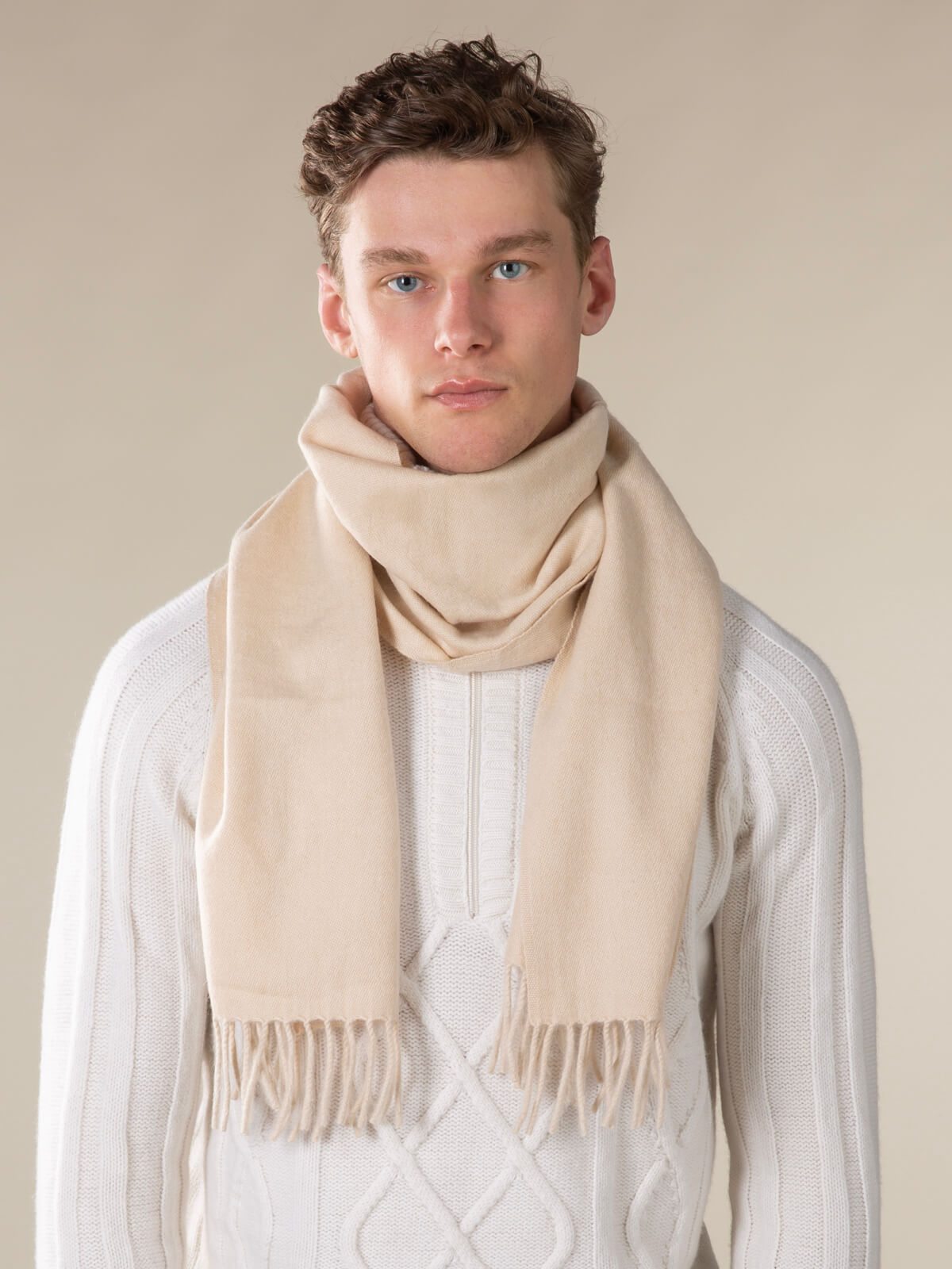 Pierson Scarf - Light Beige