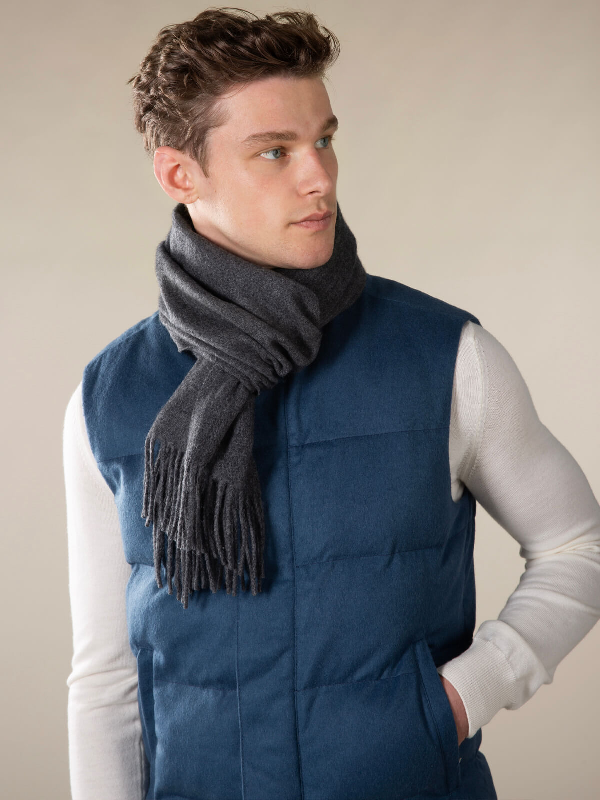 Dex Scarf - Dark Grey