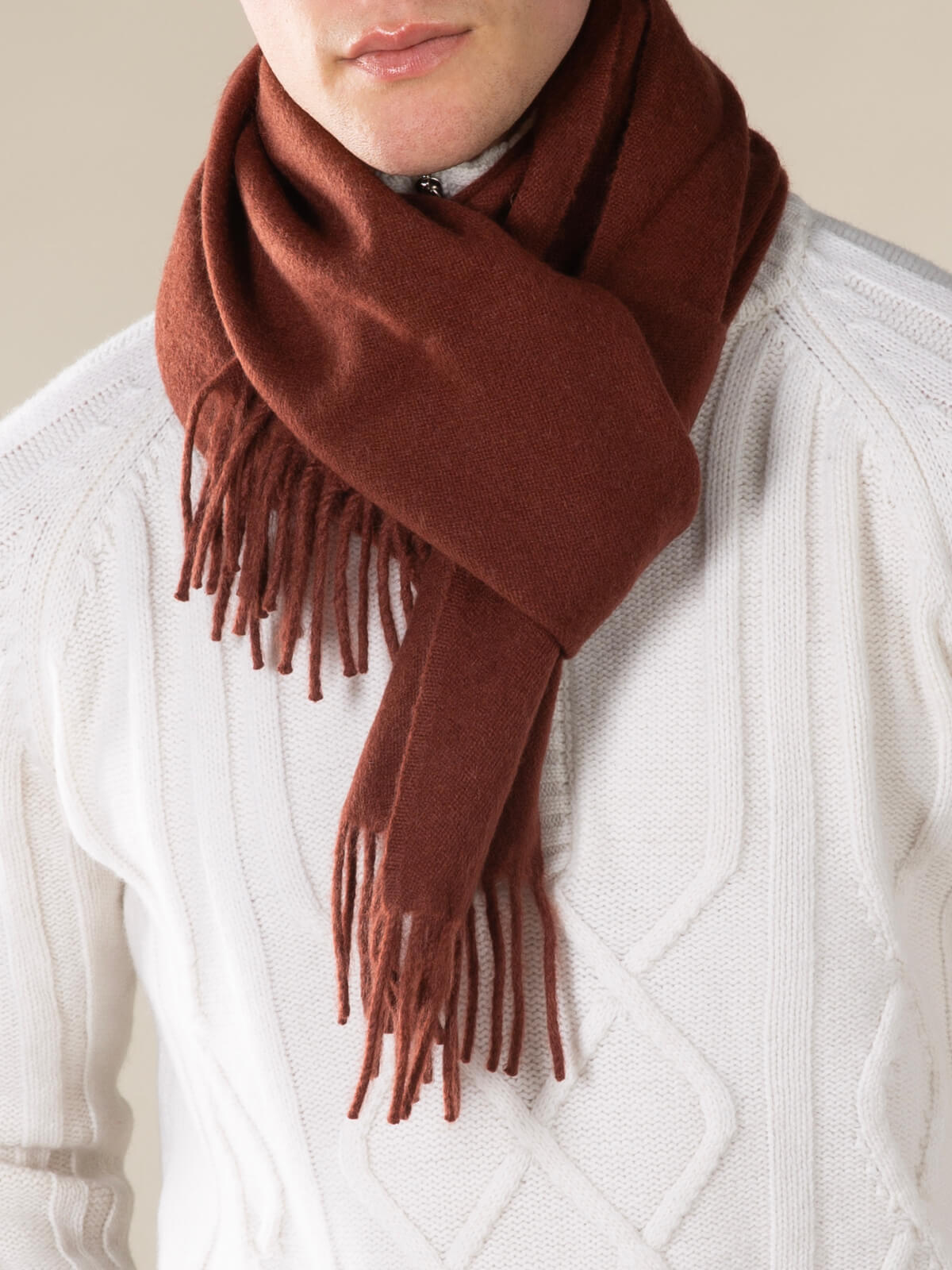 Lathyn Scarf - Maroon